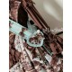 Alice Girl Bear Chocolate Long Sleeve Blouse(1st Pre-Order/3 Colours/Full Payment Without Shipping)
